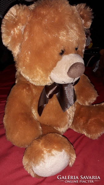 Retro minőségi - SUNKID - PIHE PUHA plüss maci TEDDY MACI 30 cm hibátlan a képek szerint