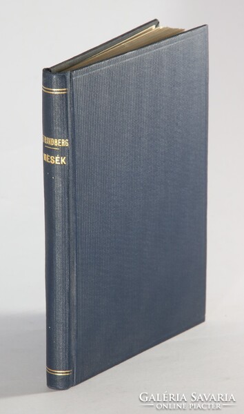 1918 - August Strindberg  -Mesék - Bibliofil példány gyönyörű szecessziós ex libris !!