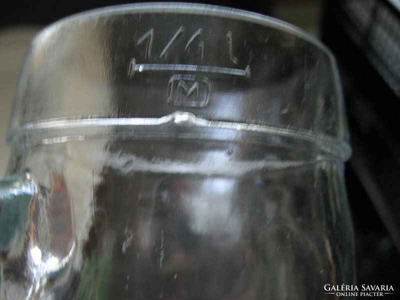 Retro Peter Quelle kis korsó 1/4 l-es Mäser