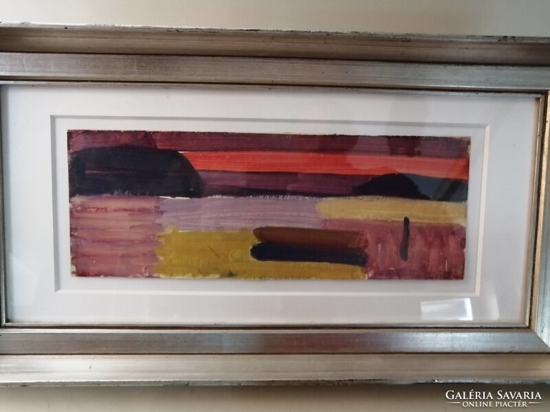 BALATON  -  TEMPERA FESTMÉNY
