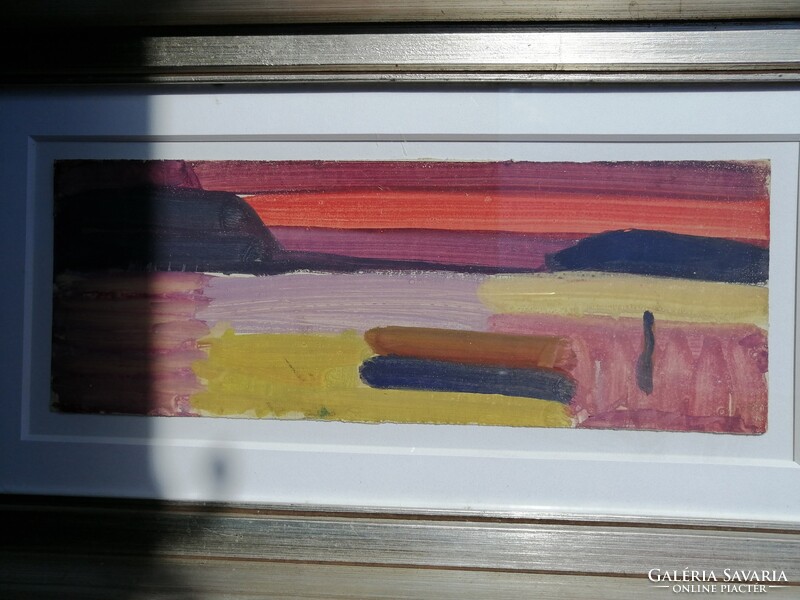 BALATON  -  TEMPERA FESTMÉNY