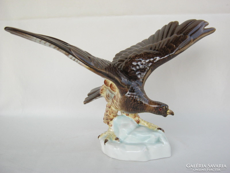 Herendi porcelán sas madár nagy méretű 31 cm