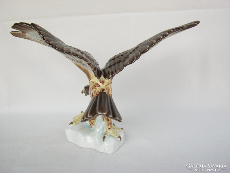 Herendi porcelán sas madár nagy méretű 31 cm
