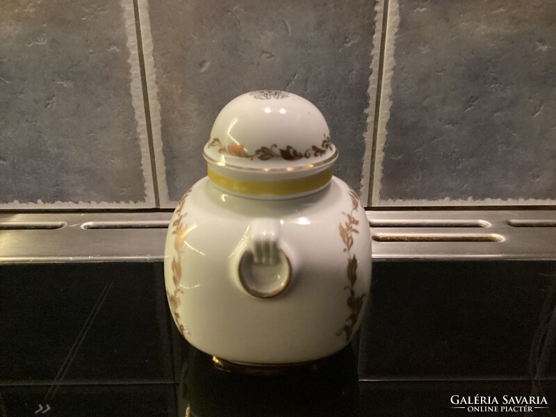 Lomonosov teafű- fűszertartó doboz, régi Lomonoszov porcelán