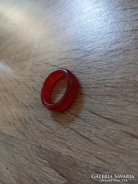 Karneol gyűrű 7 es Myanmarból 13 ct