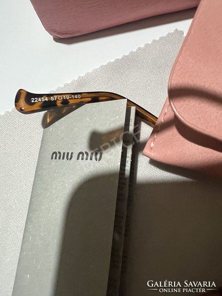MIU MIU női napszemüveg,tartozékaival,ÚJ!