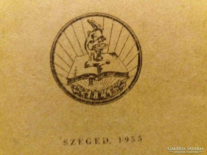 1955 Könyv Berecz Árpád: Csongrád megye felszabadítása hadtörténet SZEGED