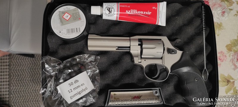 GÁZ - GUMI LÖVEDÉKES RIASZTÓ REVOLVER ALFAPROY G040