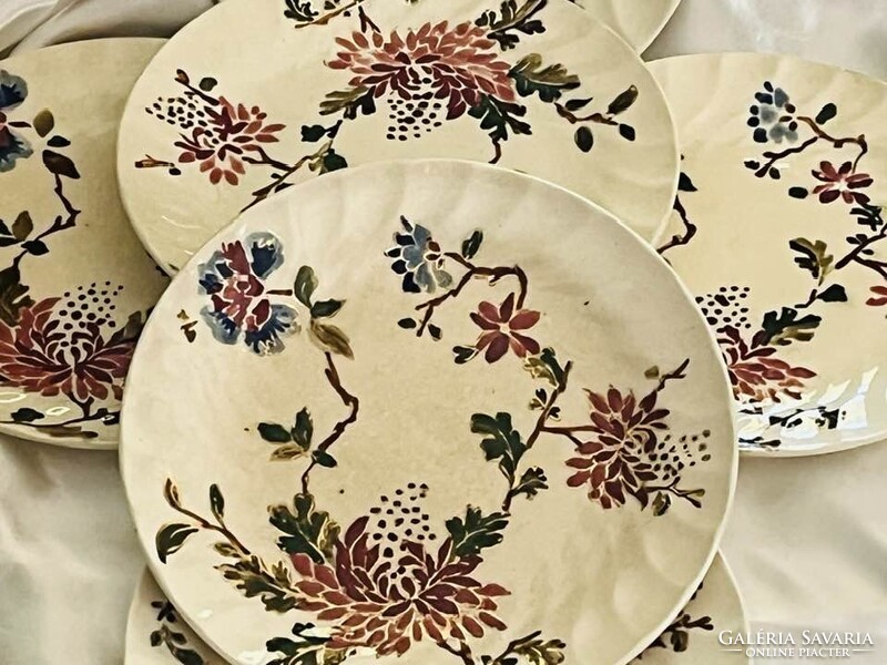 Fischer J.nagy méretű mély tányér 25 cm..