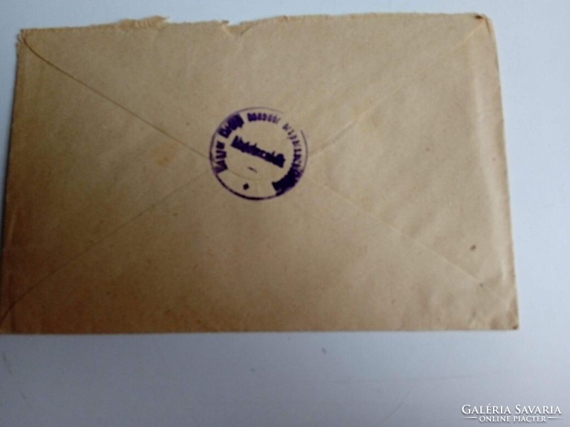 D203756 M.kir. csendőrség őrsparancsnoksága ABÁDSZALÓK -  1944  levélboríték  Kunhegyes