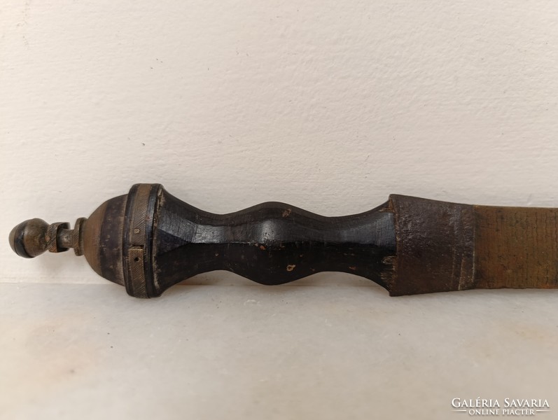 Antik afrikai patinás tuareg fegyver kés 329 9094