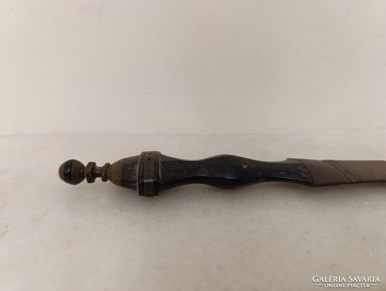 Antik afrikai patinás tuareg fegyver kés 329 9094