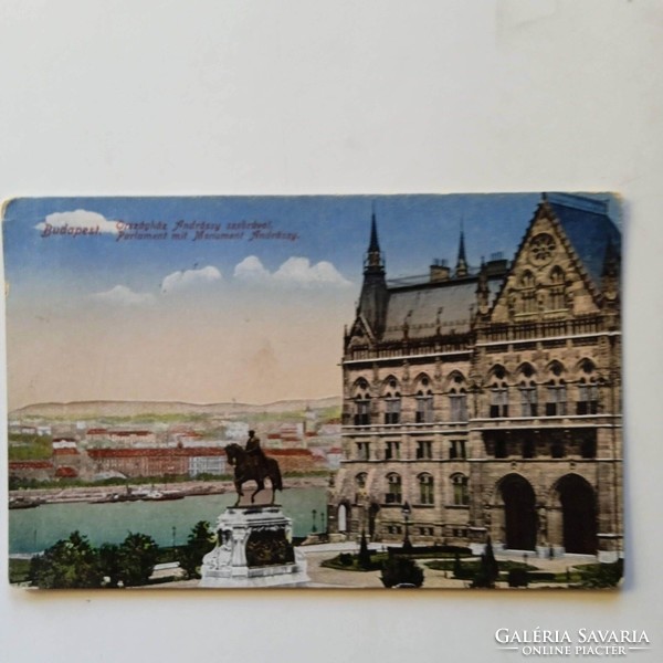 D203991 Budapest 4 db régi képeslap  küldve - Nagyág(Hunyad) Kolozsvár, Déva 1917-1940