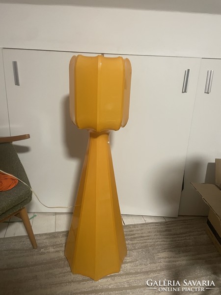 XL Size Space Age Ilka Plast Floor Lamp