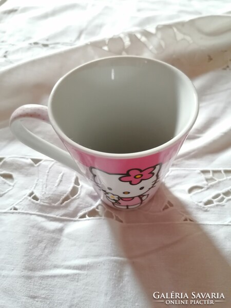 Helló Kitty porcelán mesecsésze, gyermekbögre