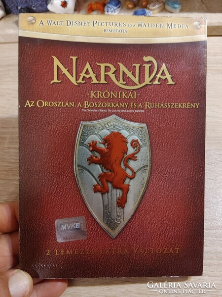 2 db NARNIA Krónikái 2-2 darabos DVD extra változatok -egy tételként