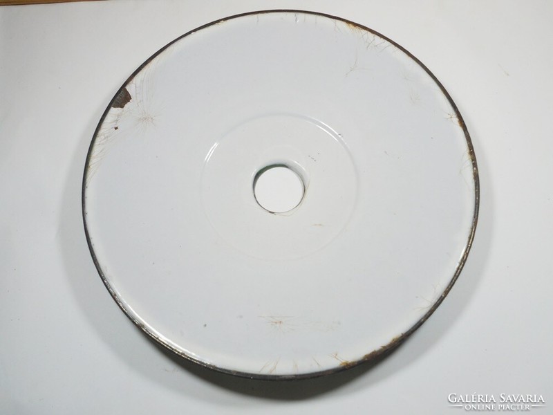 Retro zománcos zománcozott ipari loft műhely mennyezeti lámpa bura