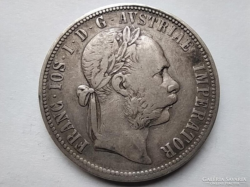 Ausztria Ferenc József .900 ezüst 1 Florin 1889