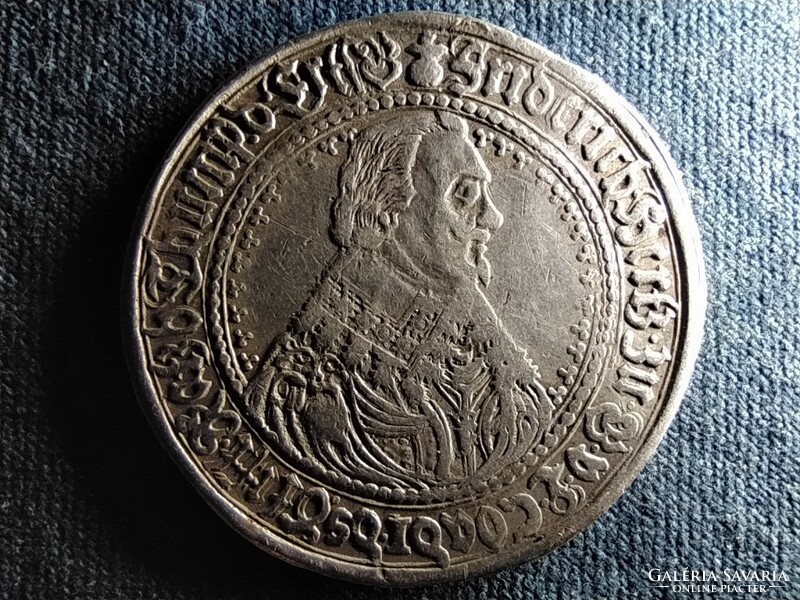 Német államok Brunswick-Lüneburg Hercegség Celle város Frederick ezüst 1 tallér 1639
