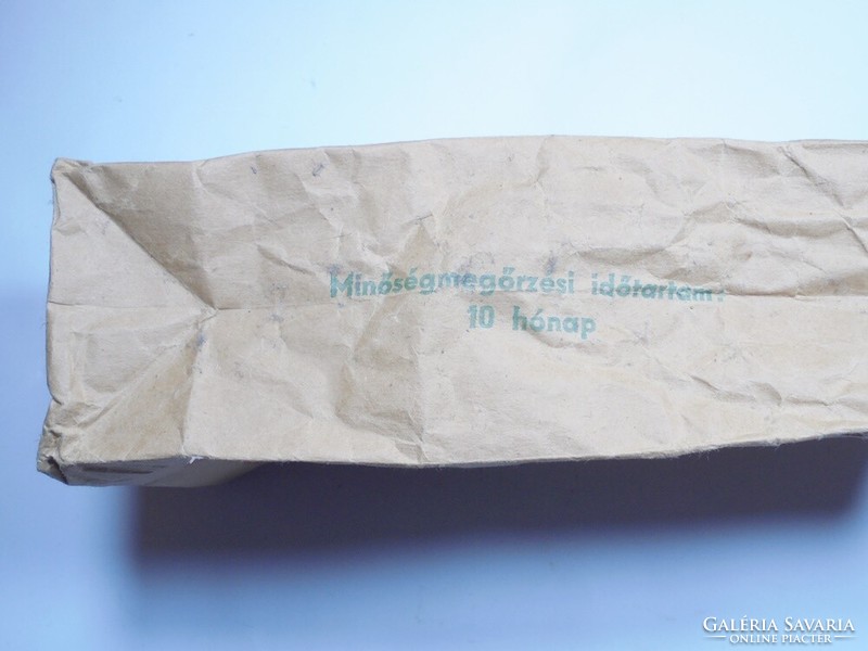 Retro régi Fényezetlen rizs papír zacskó csomagolás - Karcagi