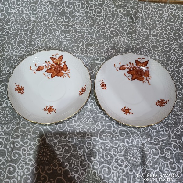 Herendi Apponyi Orange Teás Alátétek 2 db