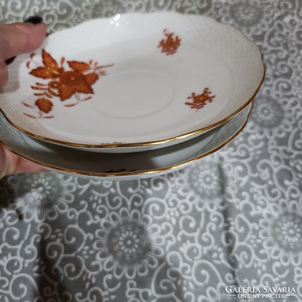 Herendi Apponyi Orange Teás Alátétek 2 db