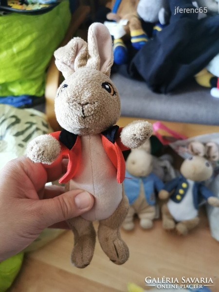 Nyúl Péter plüssök  014. - Peter Rabbit plush 014.