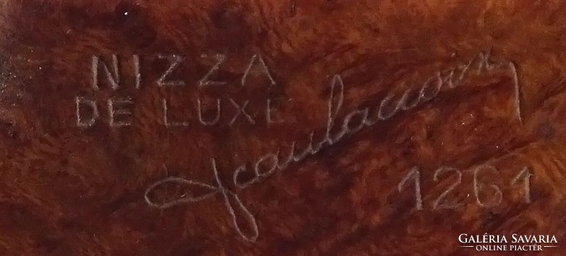1S883 Jean LaCroix - Nizza de luxe - Briar Bulldog francia rózsagyökér pipa