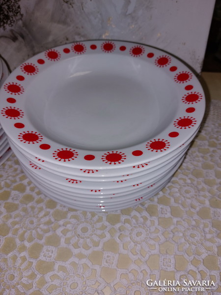 Alföldi napocskás, Centrum Varia, porcelán mély tányér