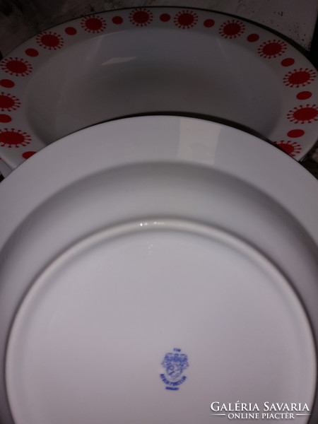 Alföldi napocskás, Centrum Varia, porcelán mély tányér