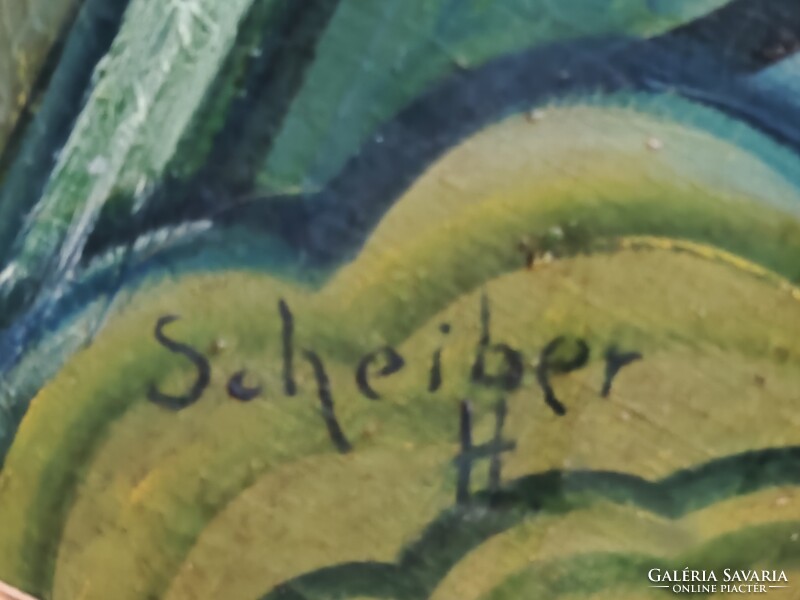 Scheiber Hugó festmény.