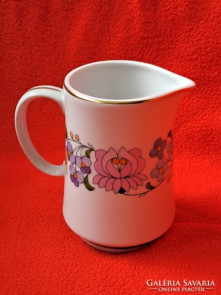 Ritka, hibátlan! KALOCSAI PORCELÁN 6 személyes mokkás / kávés készlet