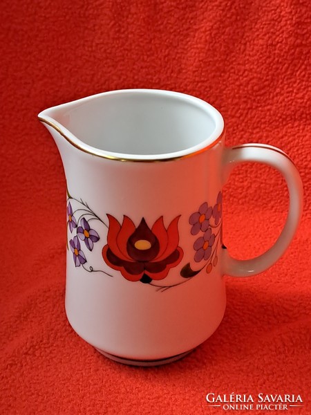 Ritka, hibátlan! KALOCSAI PORCELÁN 6 személyes mokkás / kávés készlet