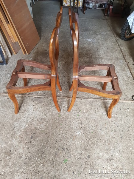Biedermeier szék pár.