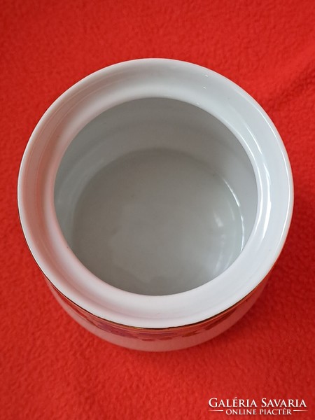 Ritka, hibátlan! KALOCSAI PORCELÁN 6 személyes mokkás / kávés készlet