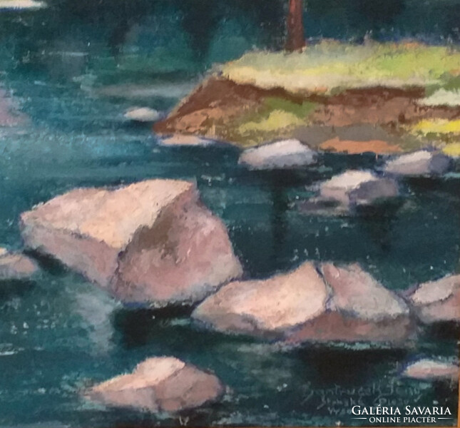 Szantrucsek Jenő (1903 - 1965) :Erdély Gyilkos-tó