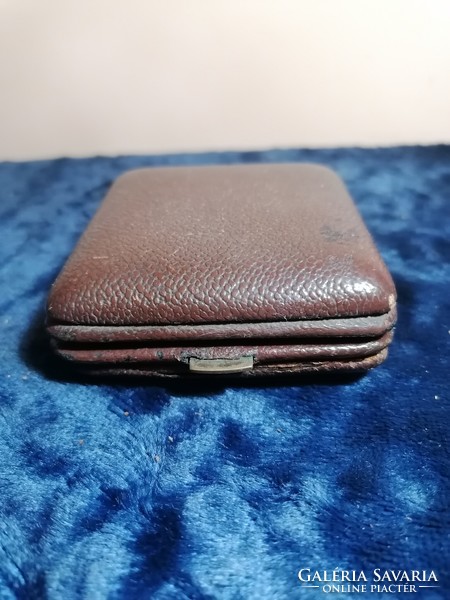 Antik, svájci, Imhof gyártmányú utazó óra, 8 napos