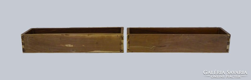 1T062 Antik griffmadár intarziás falipolc pár 142 cm