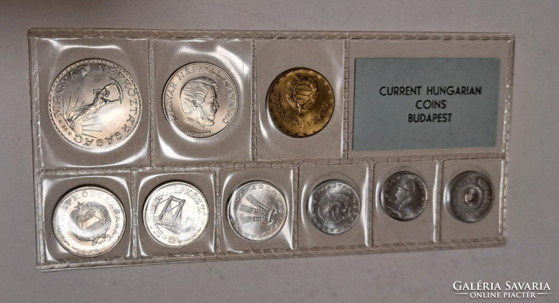 1976. pénzforgalmi sor 2 filléresből csak 5.005 ! darab készült UNC (37)