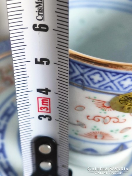 Vadonatúj címkés rizs szemes kínai porcelán kávés készlet