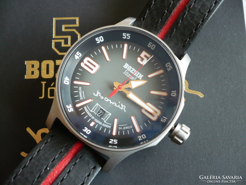 Vostok Europe 6:3 Bozsik limitált kiadású (041/100) extrém ritka automata karóra
