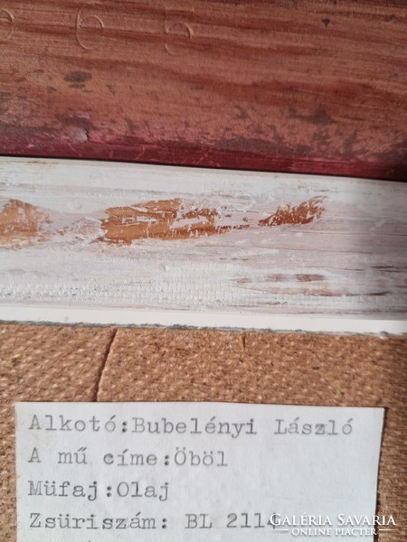 Bubelényi László Öböl festménye