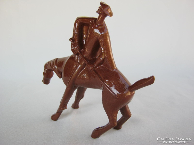Don Quijote fém szobor