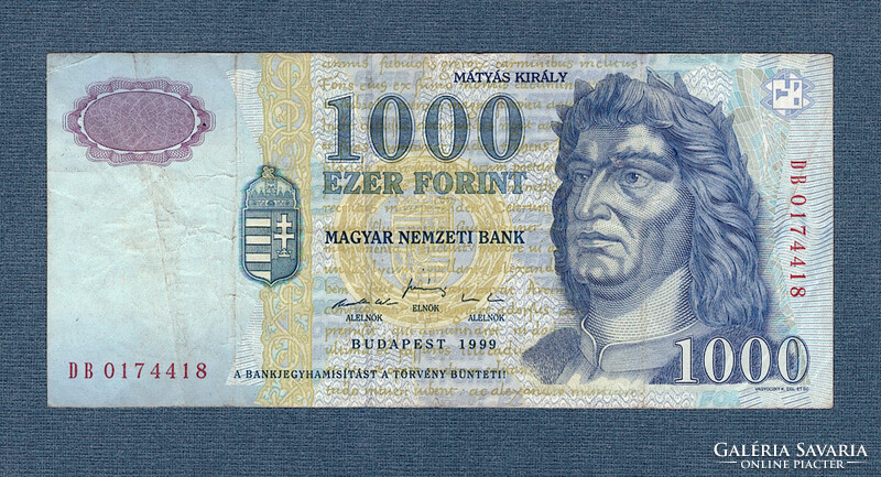 1000 Forint  1999 DB
