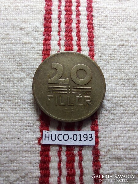 20 Fillér lot (4db) 1947-1950, VF-EF