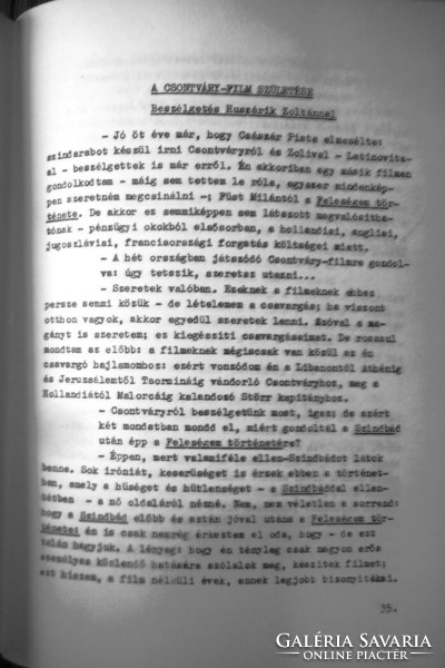 Huszárik Zoltán: Csontváry (MAFILM-Hunnia Stúdió, 1979)