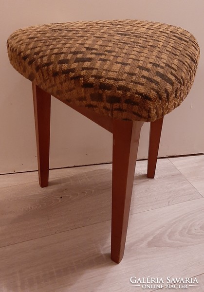 Retro mid century puff - háromszög alakú ülőke