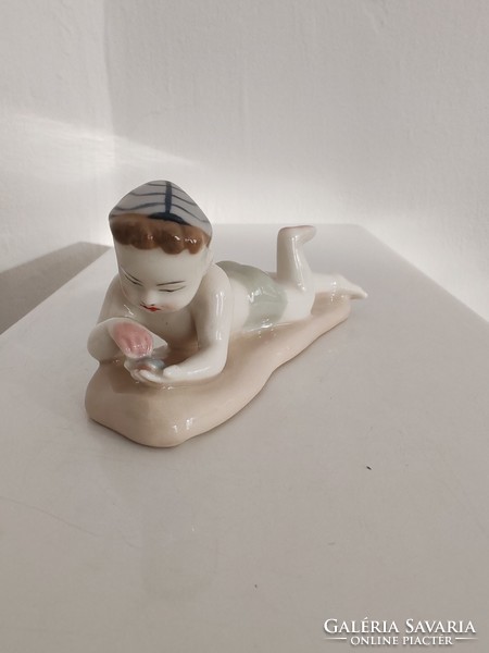 Lomonosov strandoló, homokozó kisfiú, nagyon ritka