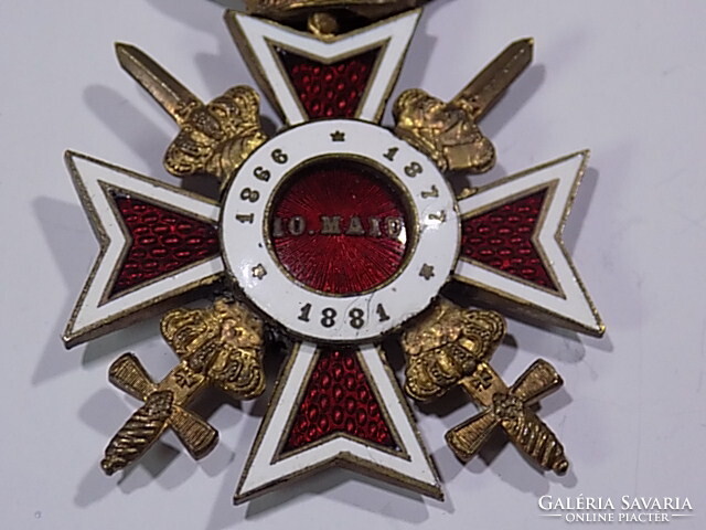 Romániai Koronarend lovagi rend 1932-1944 Koronával és karddal