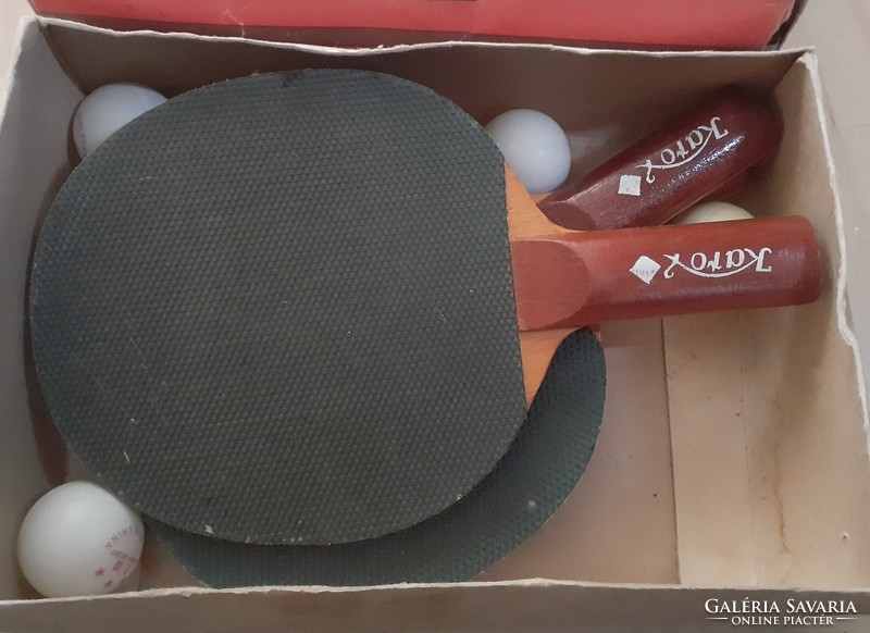 Régi pingpong szett